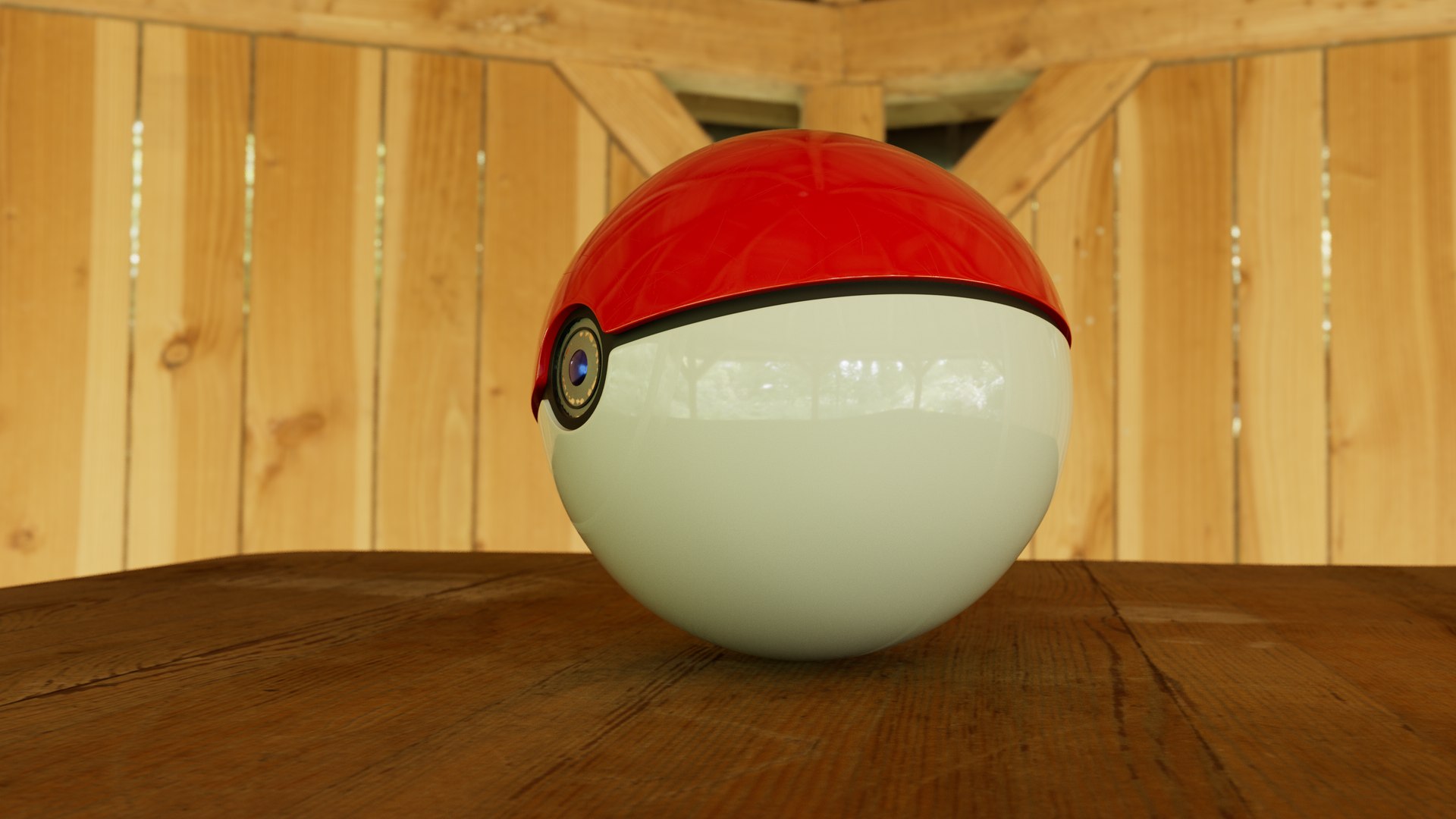 3D Futuristic Pokeball - TurboSquid 2064328