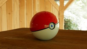 3D Futuristic Pokeball