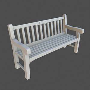 3d bench model