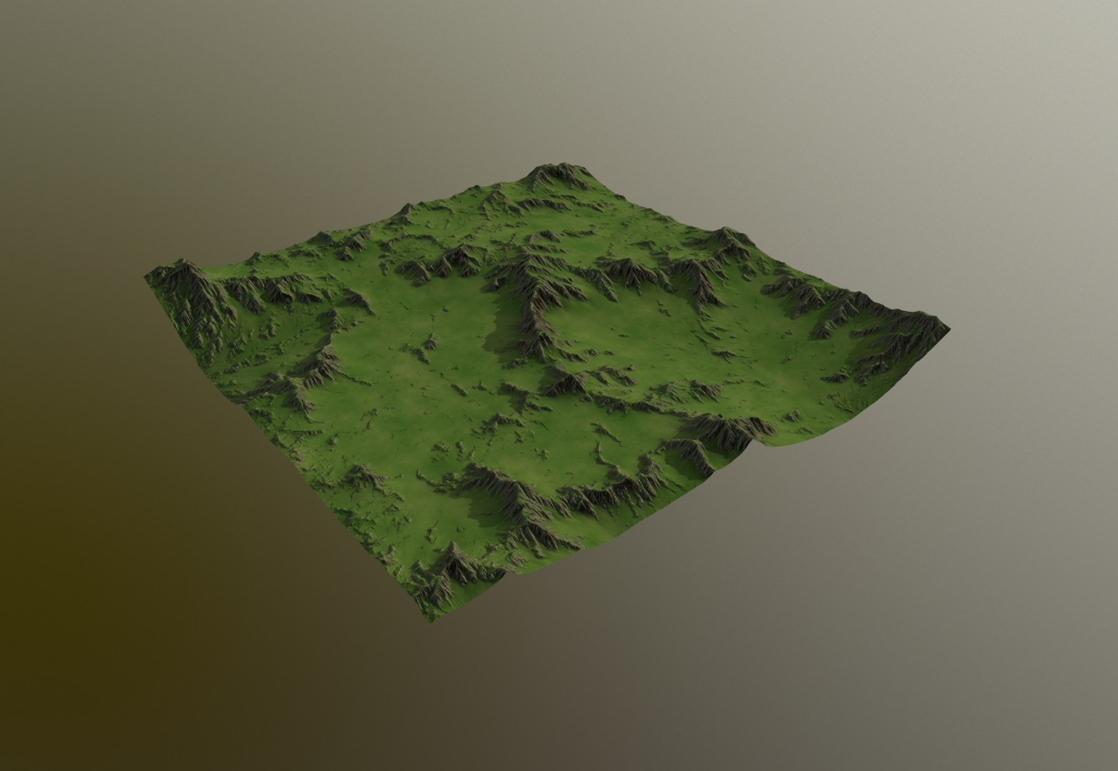 Land Landscape Scape 3D Model - TurboSquid 1360835