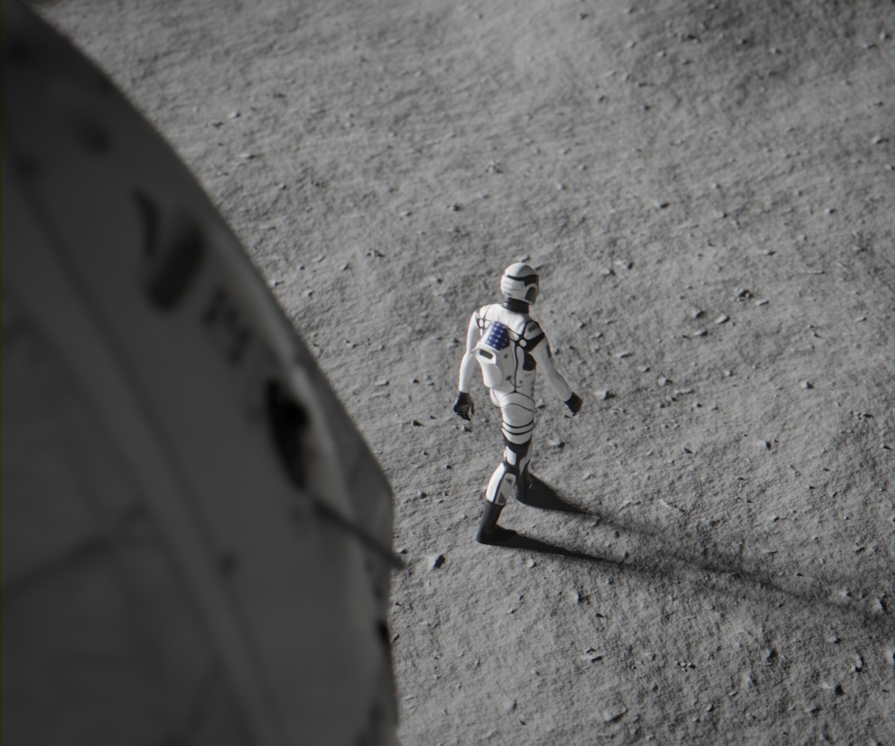 Moon Landing 3D model https://p.turbosquid.com/ts-thumb/P0/a7XOGd/EE/4/jpg/1648698788/1920x1080/fit_q87/007c8d55f8a6bd84ccc39423507df350260183d8/4.jpg