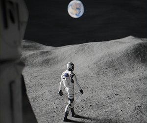 Moon Landing 3D model