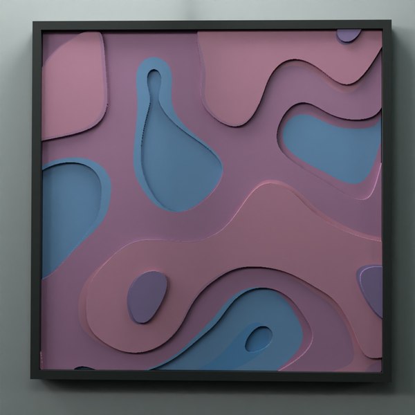 Abstract Art animated 3 3D model - TurboSquid 1843189