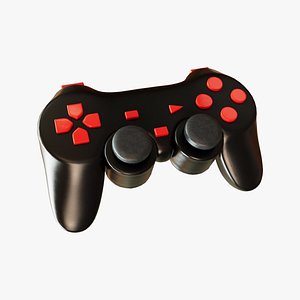 Simple stylised Gaming Controller  Joypad  - 3D Asset 3D