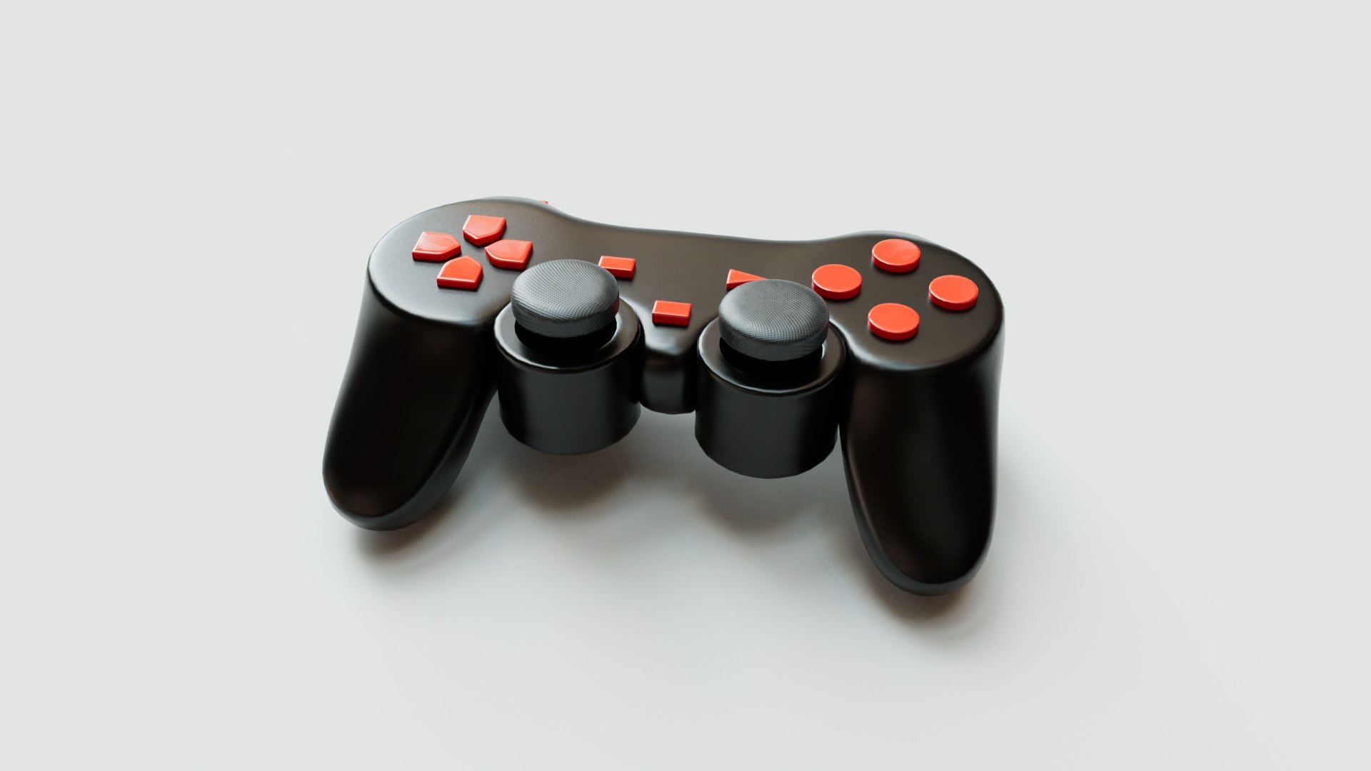 Simple Stylised Gaming Controller Joypad - 3D Asset 3D - TurboSquid 1843656