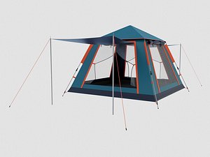 3D BARRACA CAMPING ACAMPAMENTO GRANDE VARANDA
