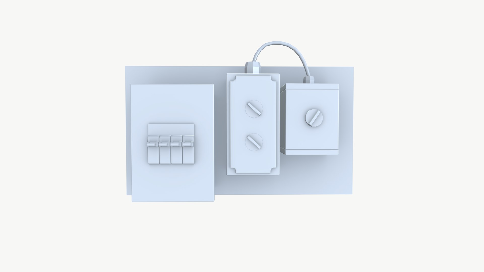 Electric socket panel 3D https://p.turbosquid.com/ts-thumb/P0/i5p7yB/tk/electricsucket/png/1727434132/1920x1080/fit_q87/6934f6909c492afbbd6d5cc655aa2533b3fb2696/electricsucket.jpg