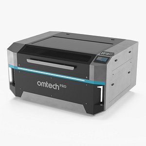 Omtech Pro CO2 Sheet Cutter Steel Body Rigged