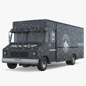 Mobile Coffee Truck Template Simplified