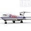 Boeing 727-200 Kelowna Rigged 3D Model