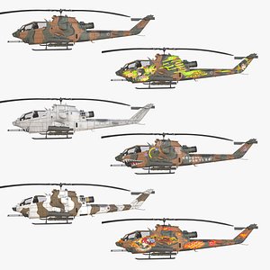 Helicopters Cobra AH-1S Collection