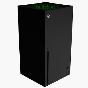 Xbox Series X Halo Infinite Limited Edition 3D Model in Computer 3DExport