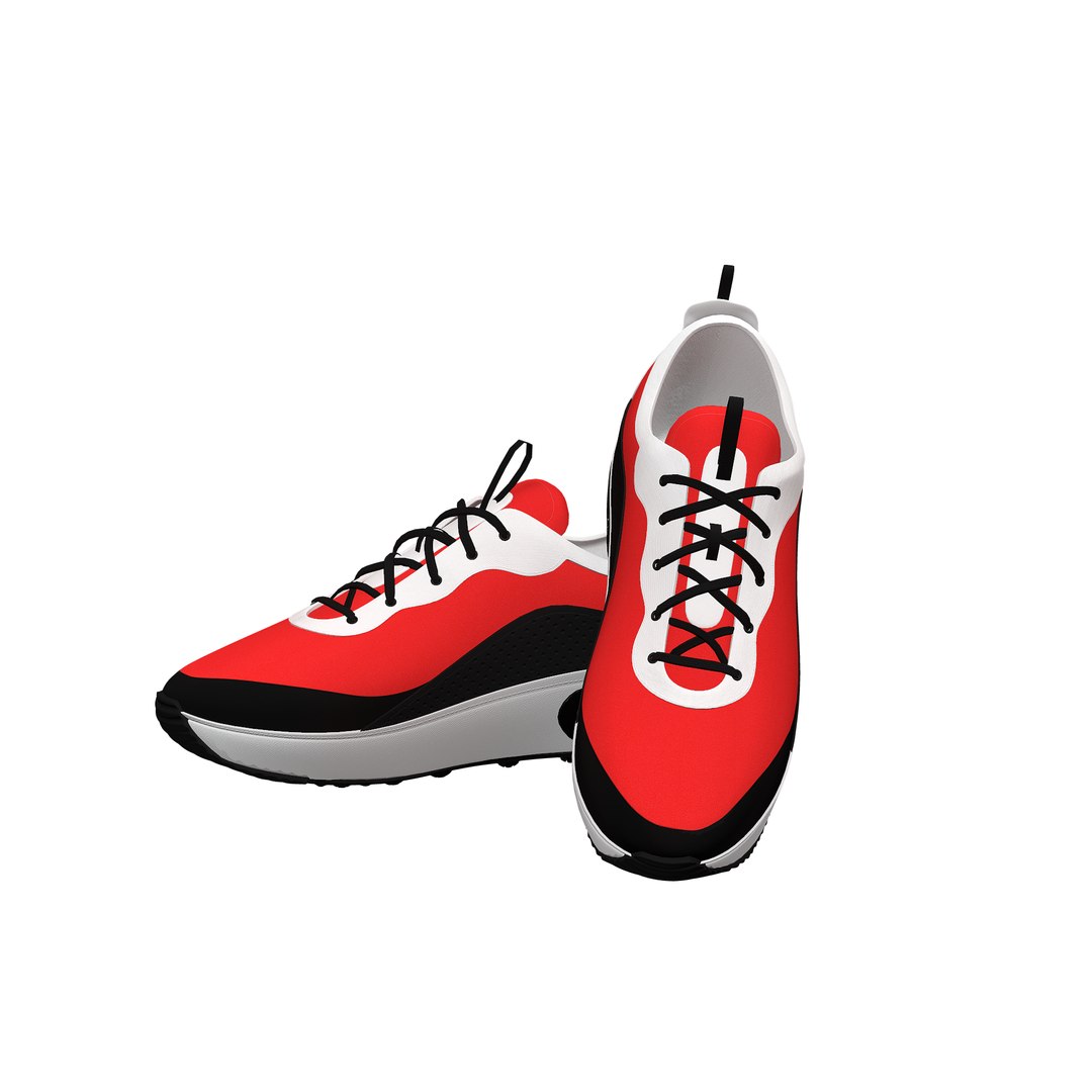 Sport shoes 3D model - TurboSquid 1650776