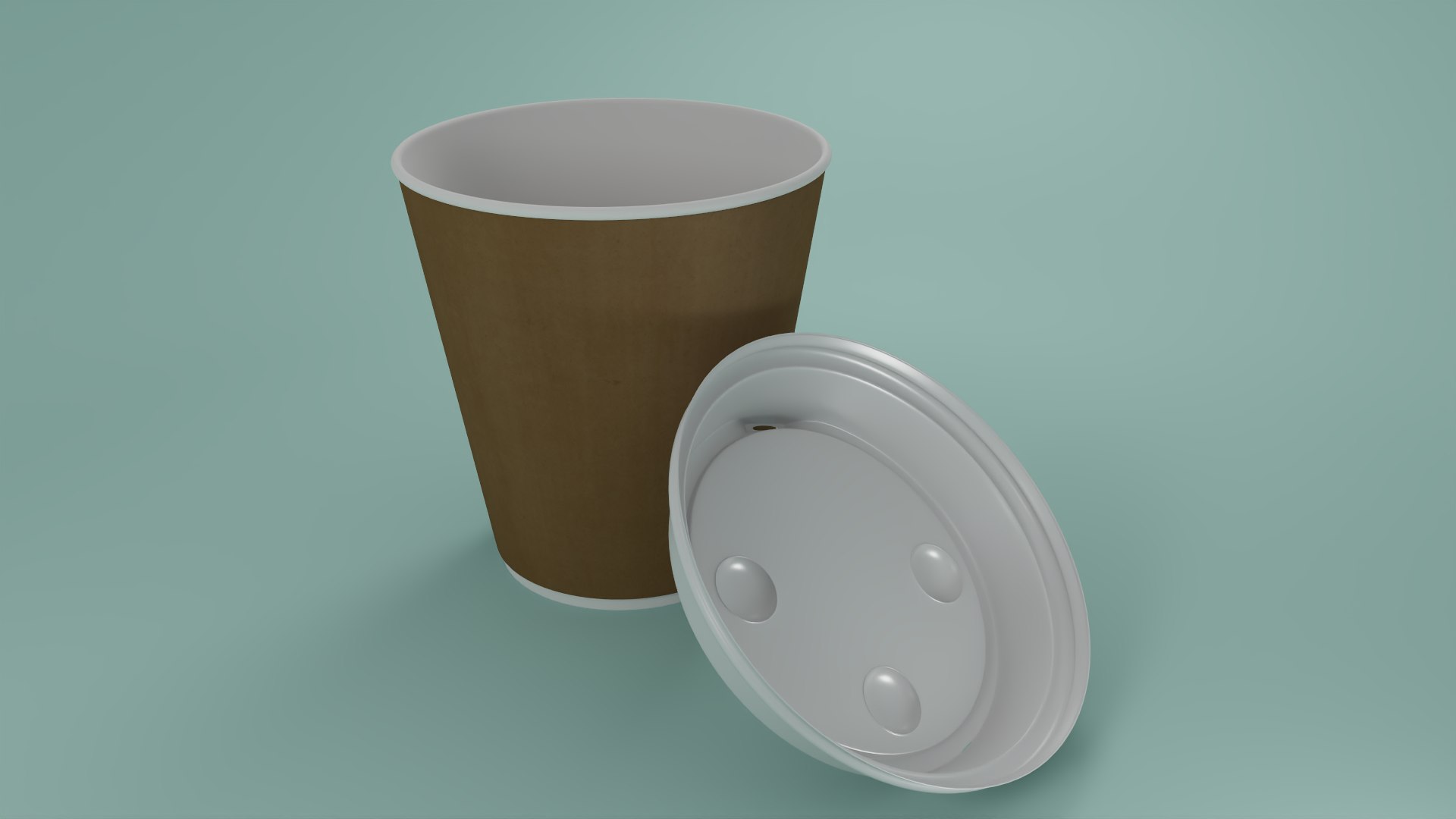 3D Model Paper Coffee Cup - TurboSquid 2258984