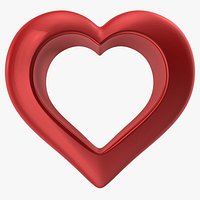 Heart Shiny Red v2