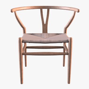 Wishbone Chair 3D