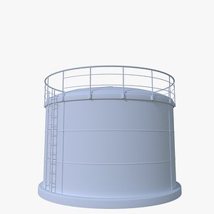 oil cistern 3d model