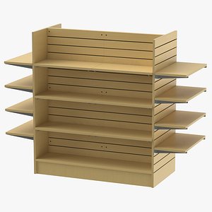 Slat Wall Gondolas and Shelves 02 01