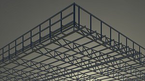 Roof structure 3D