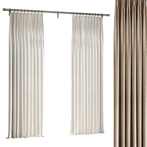 Japandi Linen Blackout Curtains