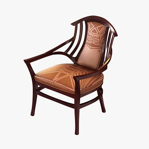 max oak upholstered bodenhausen armchair