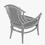 OAK UPHOLSTERED BODENHAUSEN ARMCHAIR DESIGNED BY HENRY VAN DE VELDE
