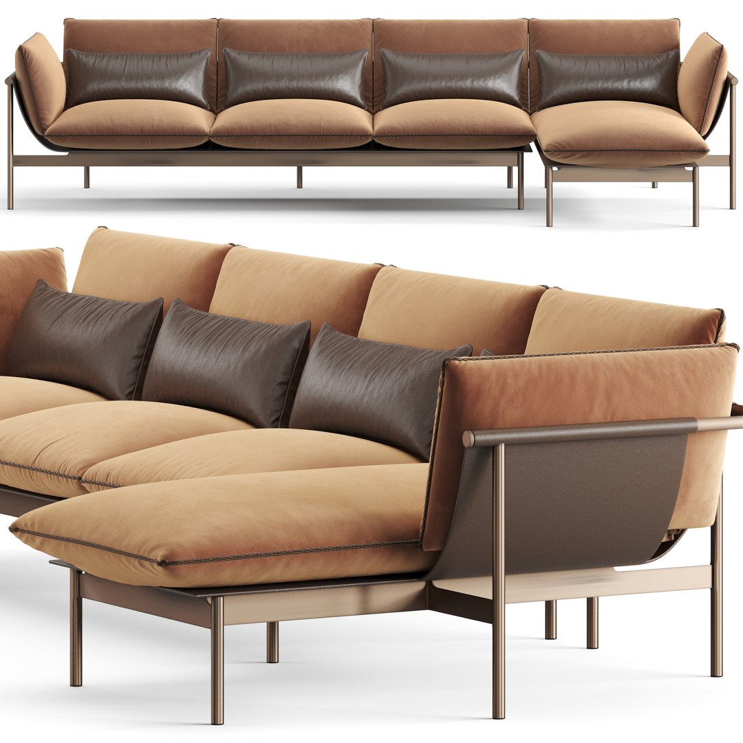 Fendi Casa Totu Sofa Corner 3d Model - Turbosquid 2080465