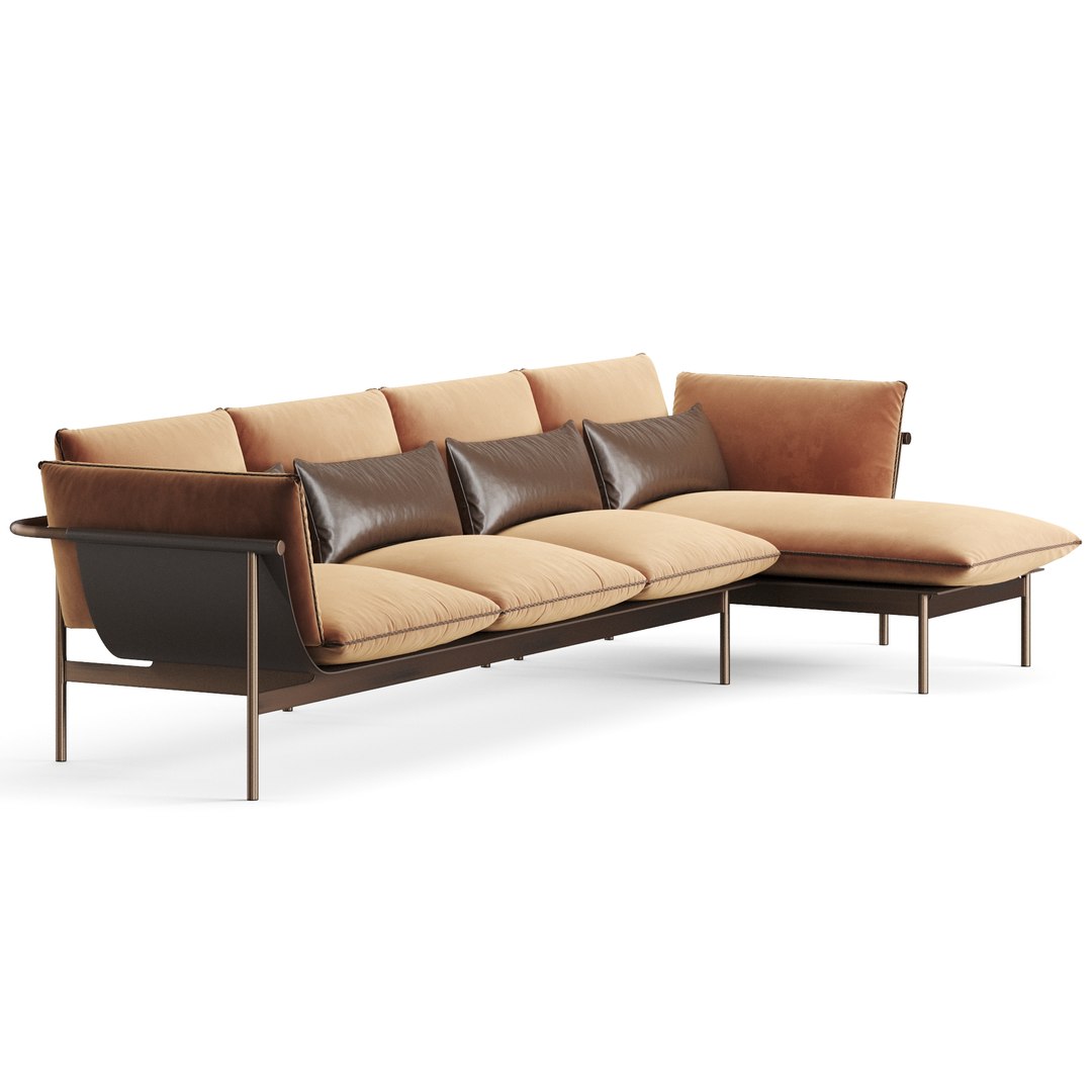 Fendi Casa Totu Sofa Corner 3D Model - TurboSquid 2080465