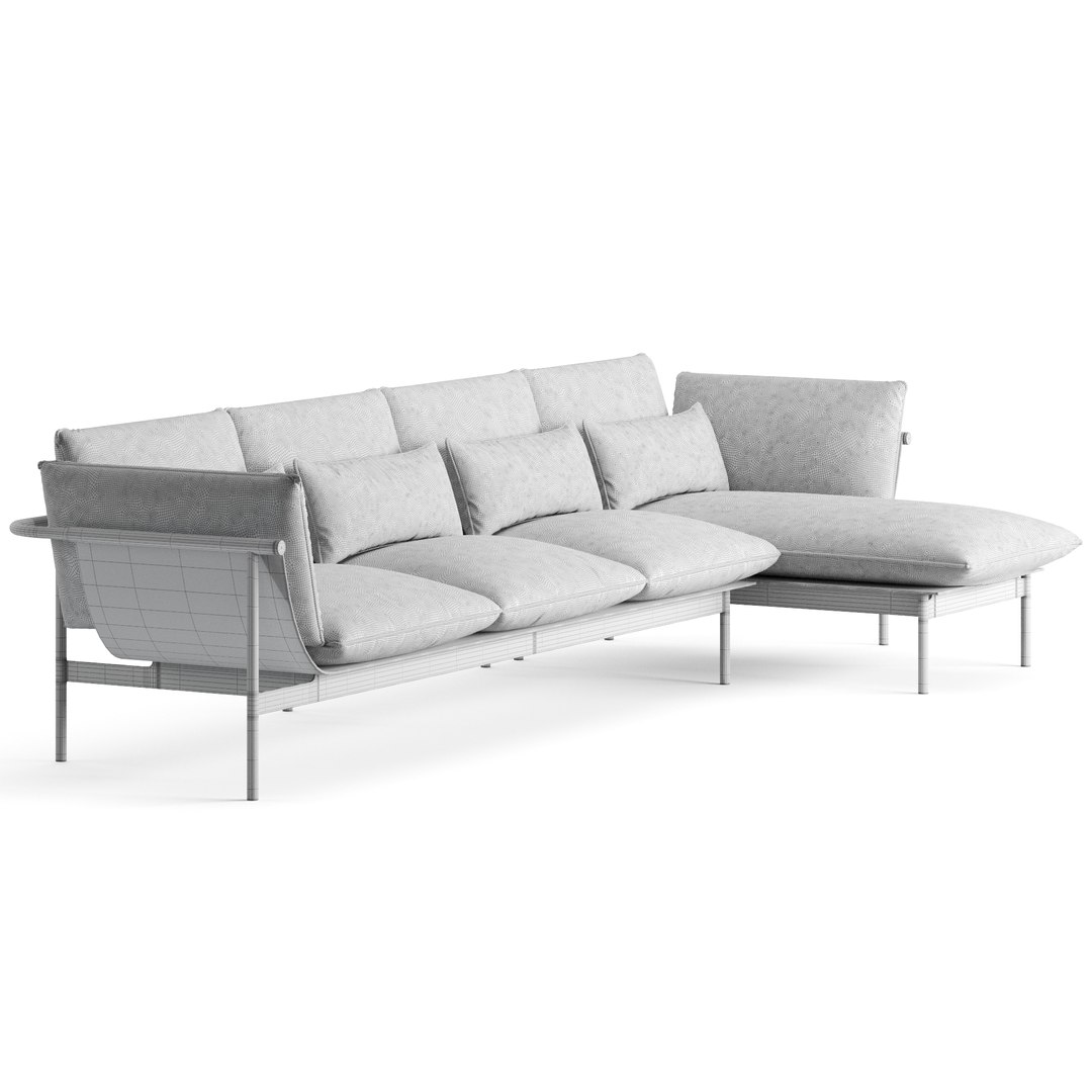 Fendi Casa Totu Sofa Corner 3D Model - TurboSquid 2080465