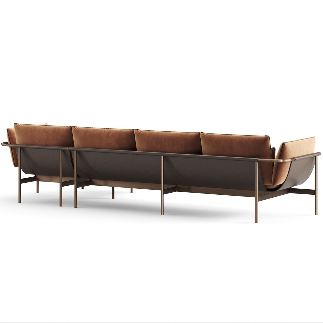 Fendi Casa Totu Sofa Corner 3D Model - TurboSquid 2080465