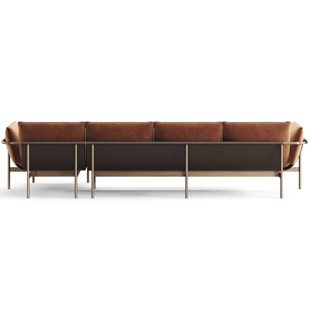 Fendi Casa Totu Sofa Corner 3D Model - TurboSquid 2080465