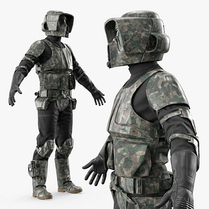 Star Wars Stormtrooper Camo Armor Jungle Edition model