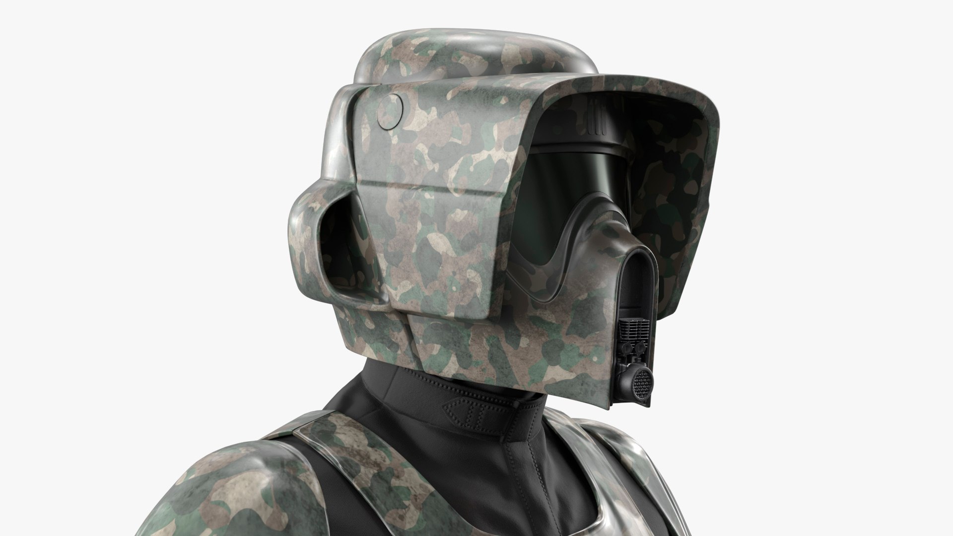 Star Wars Stormtrooper Camo Armor Jungle Edition Model - TurboSquid 2417434