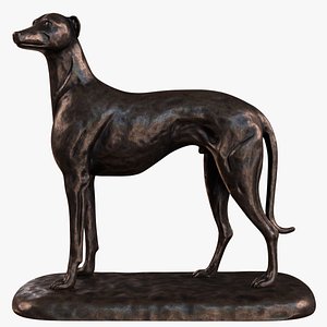 Greyhound Sculpture model