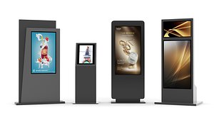 3D Electronic Kiosk Collection