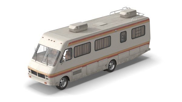 Klasyczny amerykański kamper w stylu lat 80. Model 3D - TurboSquid 2491704