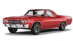Chevrolet El Camino SS 454 1970 3D