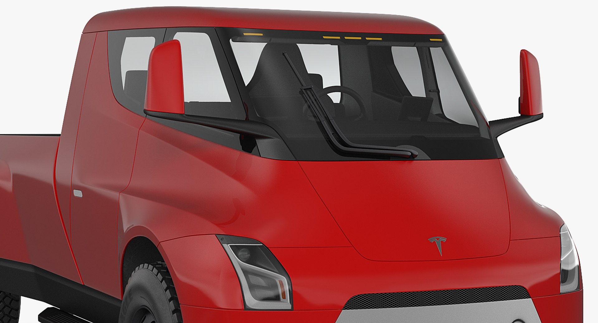 Tesla electric pickup concept 3D model - TurboSquid 1330667