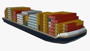 3D barge transportation contains