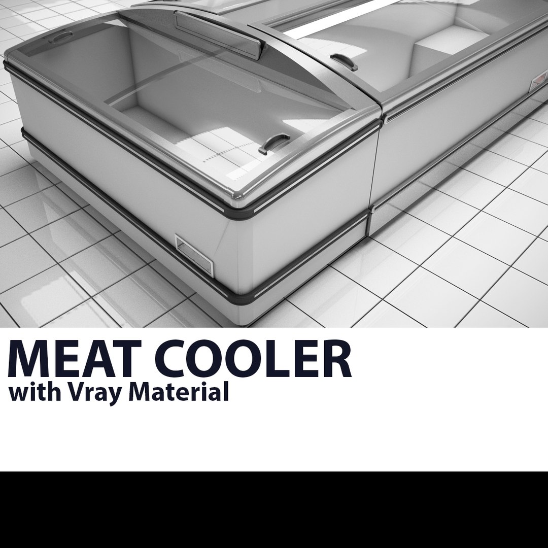 Meat Refrigerator Resolution Model - TurboSquid 1160091
