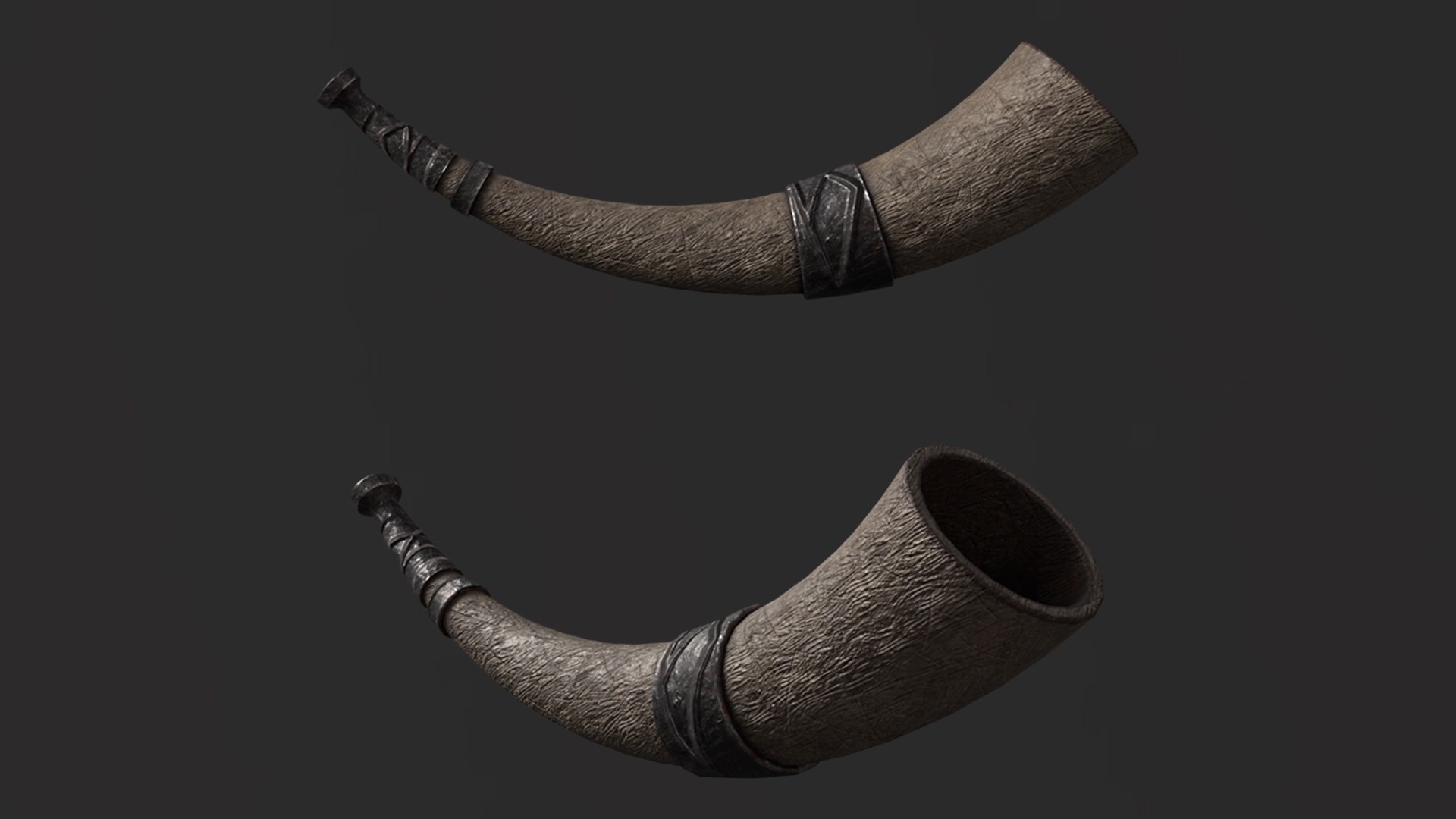 Viking War Horn 3D Model - TurboSquid 2057164