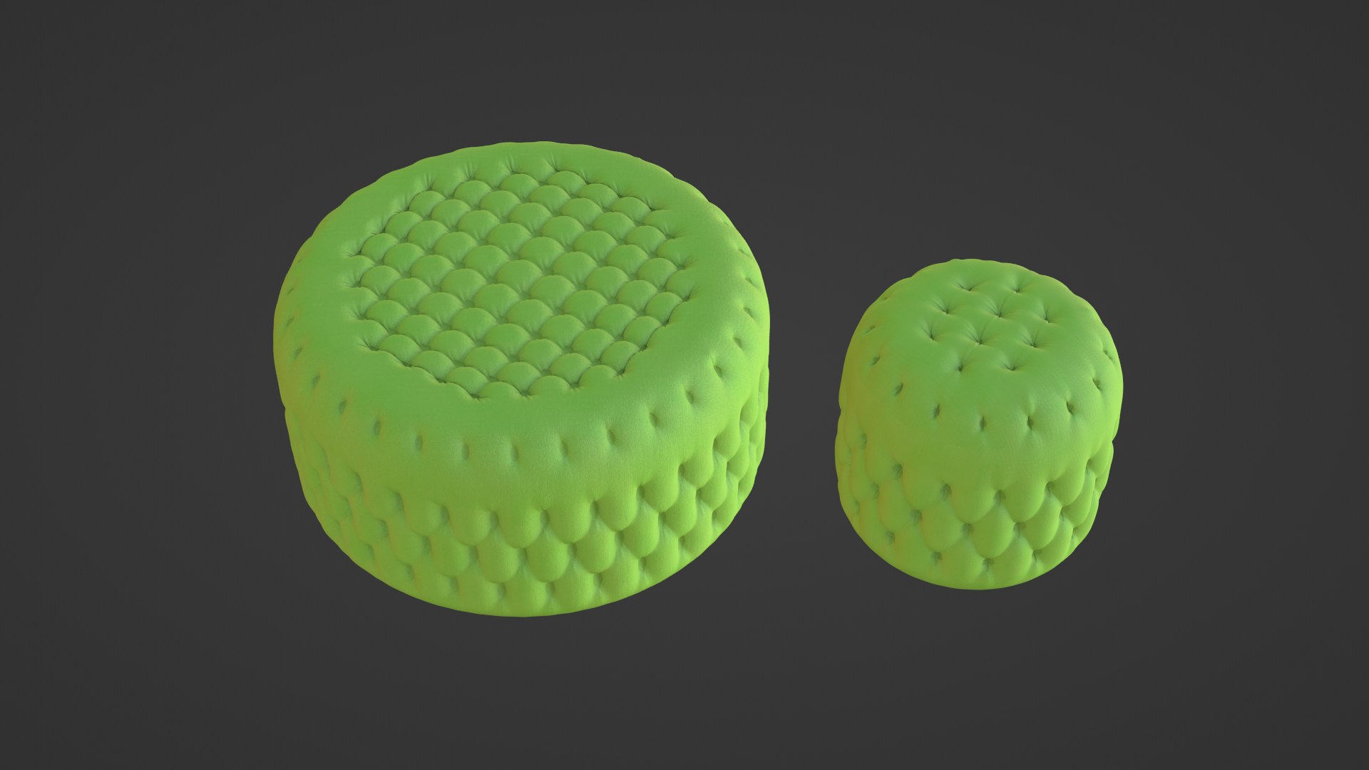 Round tufted ottoman green fabric 3D model https://p.turbosquid.com/ts-thumb/P1/gReIFV/r0/green_2fabric_ottomans7/png/1643069306/1920x1080/fit_q87/417f83f9994cca3972714d46919113a11c43da7f/green_2fabric_ottomans7.jpg