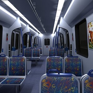 max metro train interior