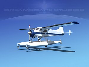 3d dehavilland beaver model