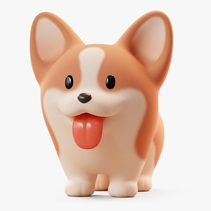 Cartoon Orange Dog