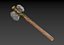 Stone Age Axe Low-poly