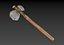 Stone Age Axe Low-poly