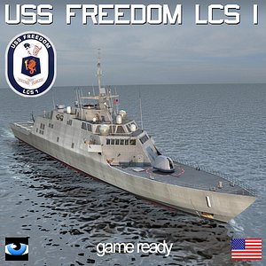 USS Freedom LCS 1 with SH60