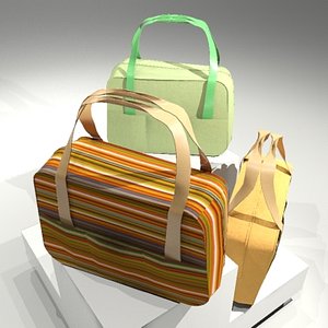 3dsmax handbag cloth