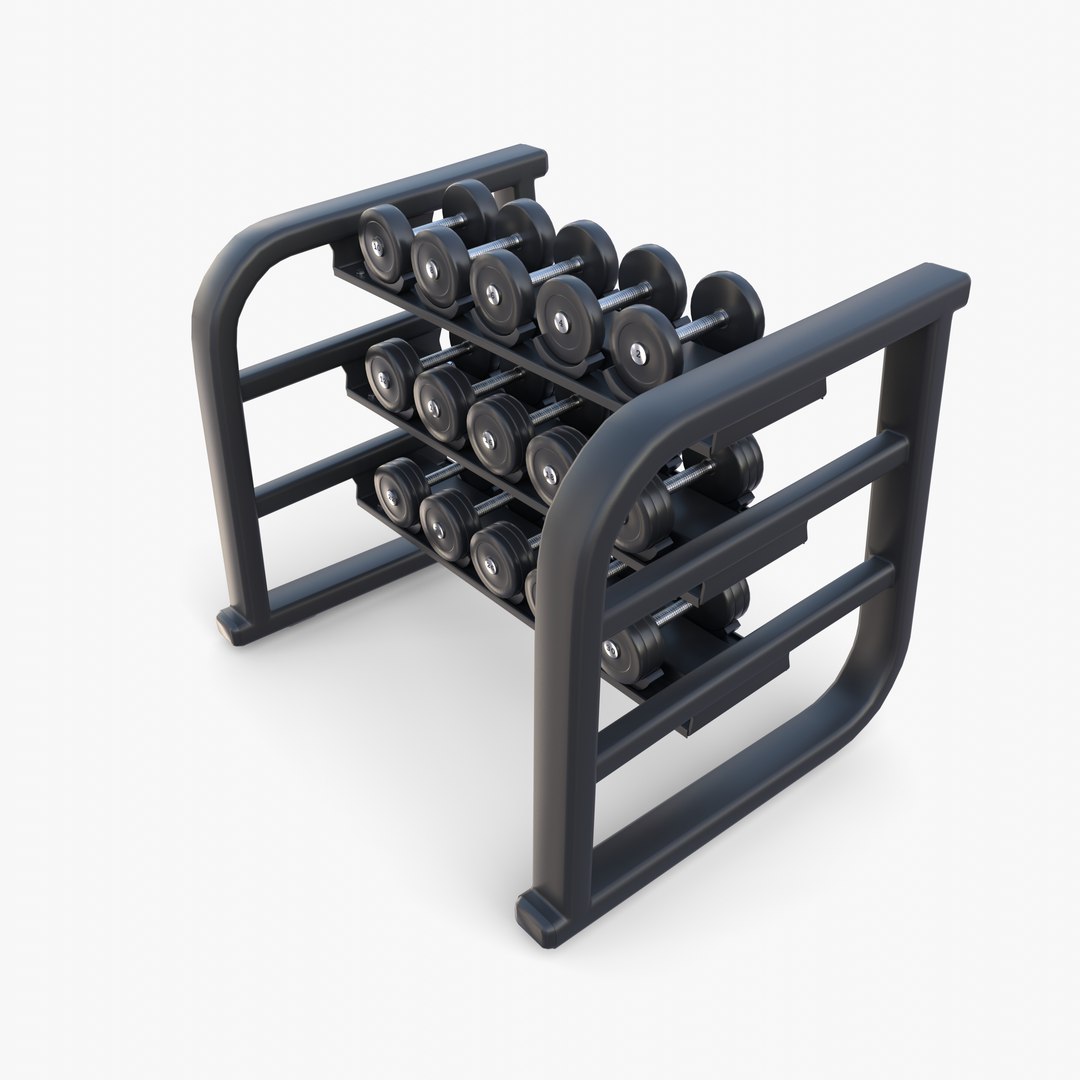 3D Dumbbell rack v1 https://p.turbosquid.com/ts-thumb/P2/UEsGxR/1O/dumbell_rack_v1_0039/jpg/1676541442/1920x1080/fit_q87/bd4ac1073f9c01733fc54ebac1fdc6bbd0a950ea/dumbell_rack_v1_0039.jpg